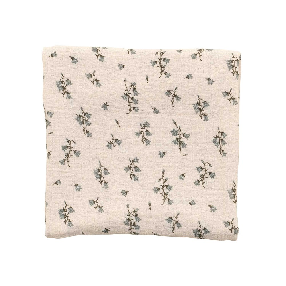 Garbo Friends Bluebell Muslin Swaddle Blanket LulluLalla